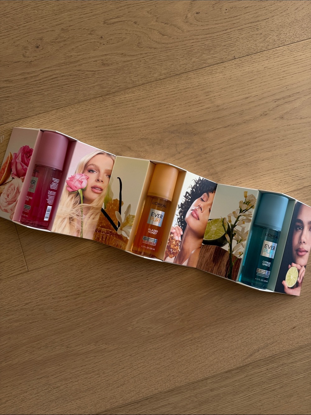 New L'Oréal EverPure Hair Fragrance PR box